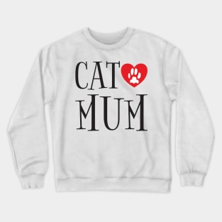 Cat Mum Crewneck Sweatshirt